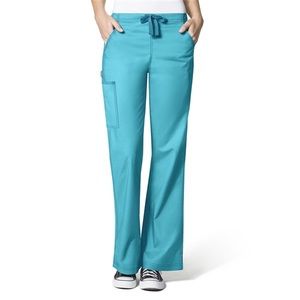 WonderWink WonderFLEX Grace Flare Leg Pant Aqua XXSP